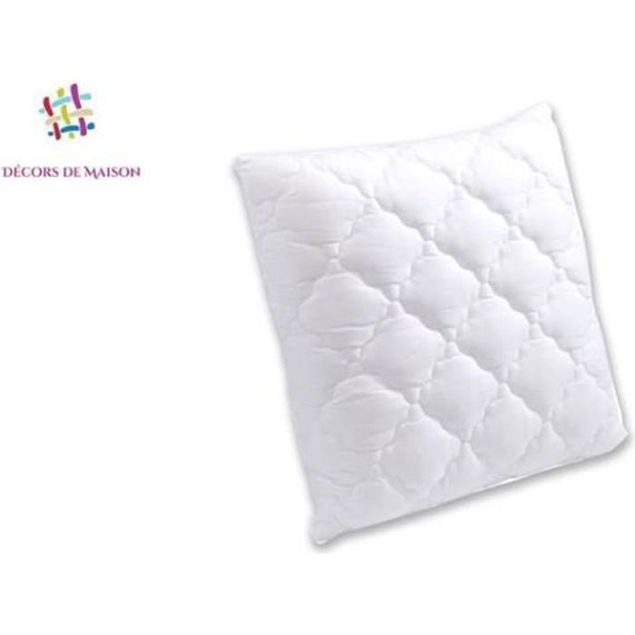 Oreiller mémoire de forme 60x60 cm -Fabriqué en Europe -livraison