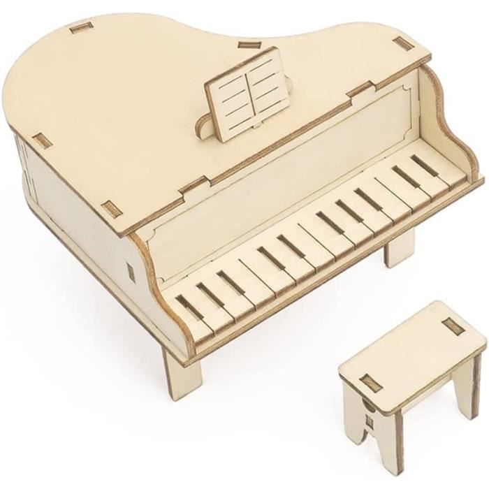 ROBOTIME Puzzle 3D bois, Boîte à musique Harpe Magique, Modèle mécanique DIY, Déco maison, Cadeau anniversaire amateurs de bricolage - Jeux - Jouets ROBOTIME Puzzle 3D bois, Boîte à musique Harpe Magique, Modèle mécanique DIY, Déco maison, Cadeau anniversaire amateurs de bricolage - Jeux - Jouets