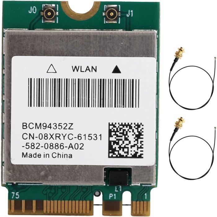 Carte Sans Fil HP 902705-001 3168NGW 852511-001 Wifi Wi-Fi WLAN