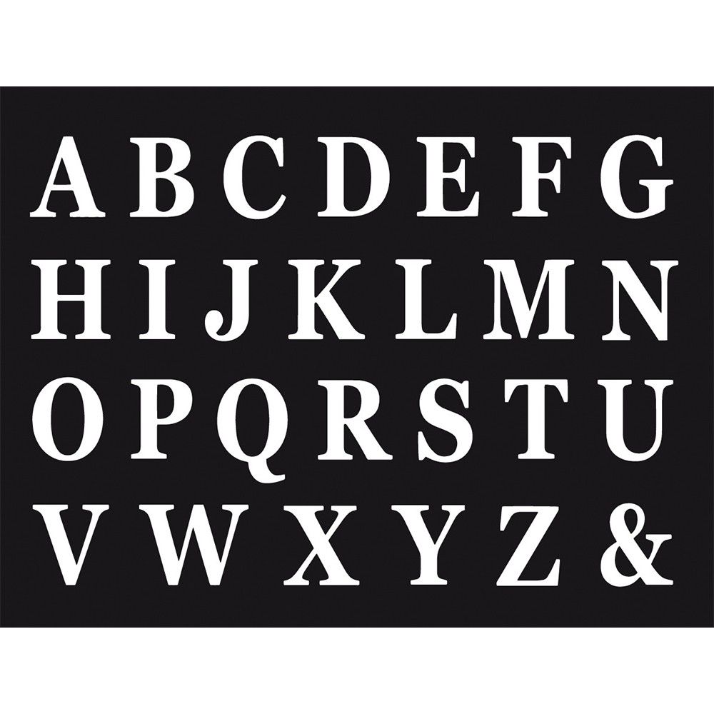 Liège sticker autocollant rayher pour la décoration stickers alphabet lettres 