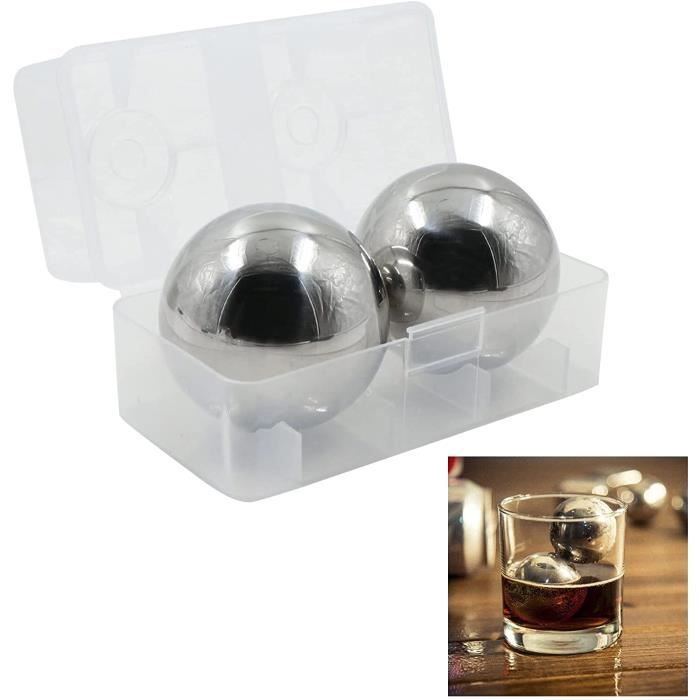 Glaçons à whisky en métal Lot de 8 Glaçons Pierres à Whisky, Glaçons en Acier Inoxydable Glaçons à whisky en métal Lot de 8 Glaçons Pierres à Whisky, Glaçons en Acier Inoxydable