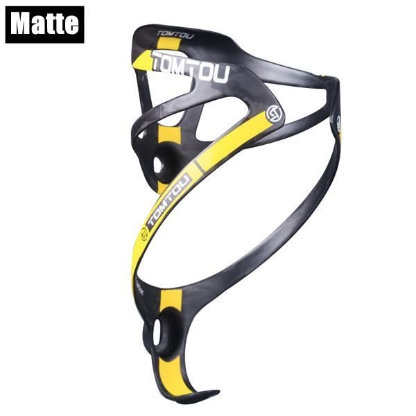 3 K mat ultra l/éger 2 pi/èces brillantes Porte-bidon en fibre de carbone pour VTT v/élo de route