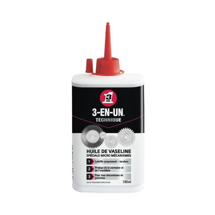 3-EN-UN TECHNIQUE Huile de Vaseline en burette - 100 ml