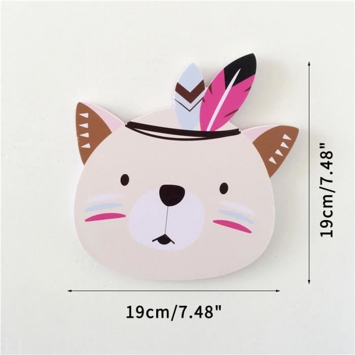 T2 Ornaments Style Nordique Enfants Chambre Ornements Dessin Anime Animaux Renard Bebe Chambre Berceau Decor Enfant Cadeau Dessin Cdiscount Maison