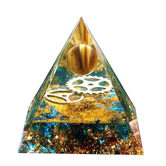 Collier Orgonite 7 Chakras - Energy Necklace Avec Pierres Naturelles - Protection Énergétique Et Bien-Être