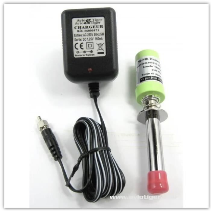 Bougie De Préchauffage Rechargeable Nitro Rc, Chargeur Ca Pour Moteur