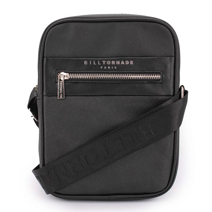 Sacoche bandoulière noir mat Homme BILL TORNADE Sacoche bandoulière noir mat Homme BILL TORNADE