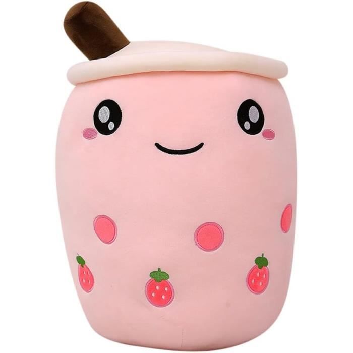 Bubble Tea en Peluche Oreiller Plushie Peluche Oreiller Thé Au Lait Bubble Tea en Peluche Oreiller Plushie Peluche Oreiller Thé Au Lait