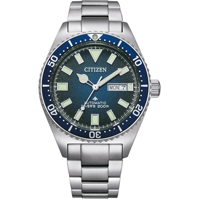 Montre Citizen - Hommes - NY0129-58LE - Argent Acier inoxydable - 41 mm - 20 bar Montre Citizen - Hommes - NY0129-58LE - Argent Acier inoxydable - 41 mm - 20 bar