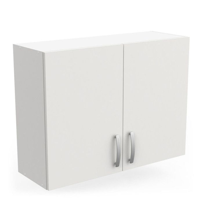 Meuble haut de cuisine 2 portes blanc Mammy