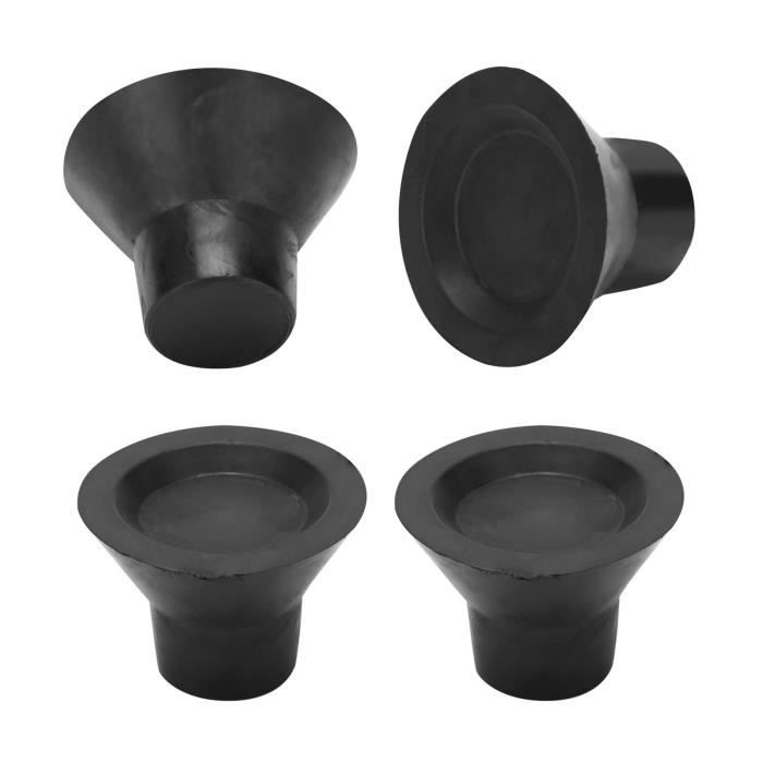 4 Pieds D'Amplificateur En Alliage D'Aluminium 20x8mm - Pointe De Découplage Anti-Vibration Pour Haut-Parleurs