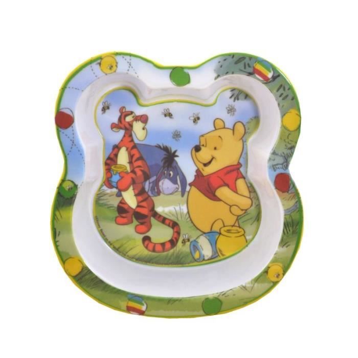 ASSIETTE MÉLAMINÉ ENFANT vintage BISOUNOURS GROSDODO DEKA Care Bears 80 $13.96