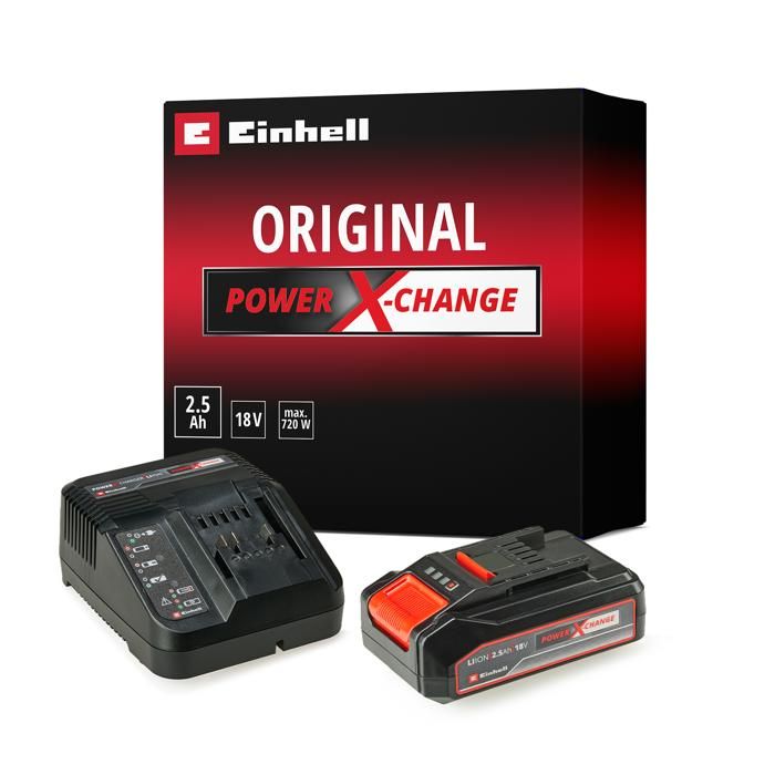 Starter kit batterie Einhell 18V 2.5 AH - vue 3