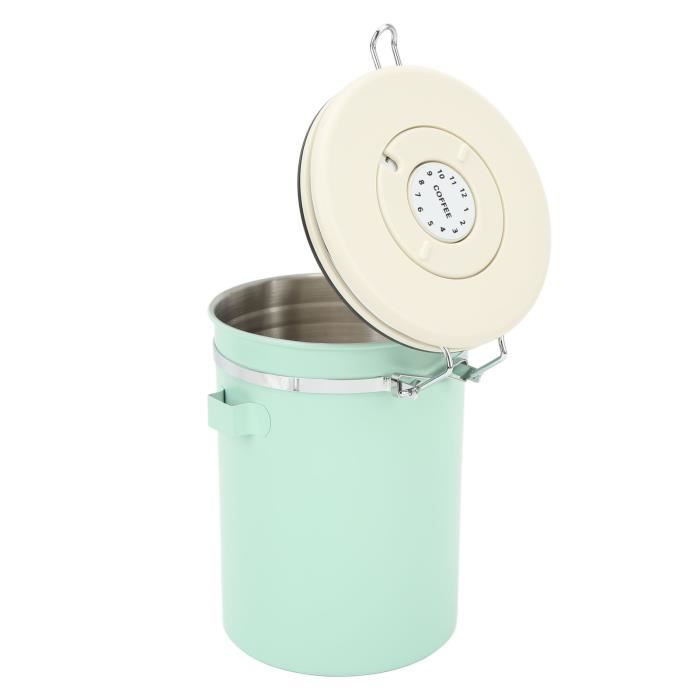 Bidon Alimentaire Inox 3L Iplusmile - Hermétique Pour Riz, Farine, Céréales - Seau De Cuisine Avec Couvercle