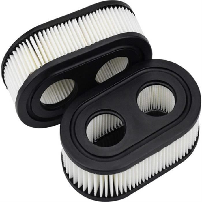 Filtres à Air Tondeuse 2 Pièces - Compatible Briggs & Stratton 798452 593260 - 37x112x69mm
