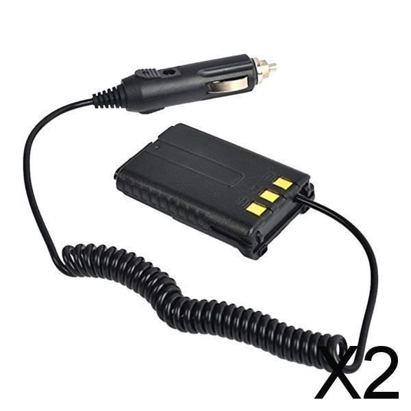 Retevis 2000mAh Car Radio Charge Battery Eliminator 12-24V Compatible
