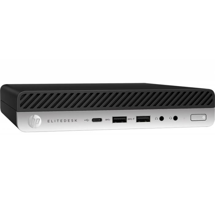 Ordinateur de bureau HP EliteDesk 705 G4 DM SSD - vue 2