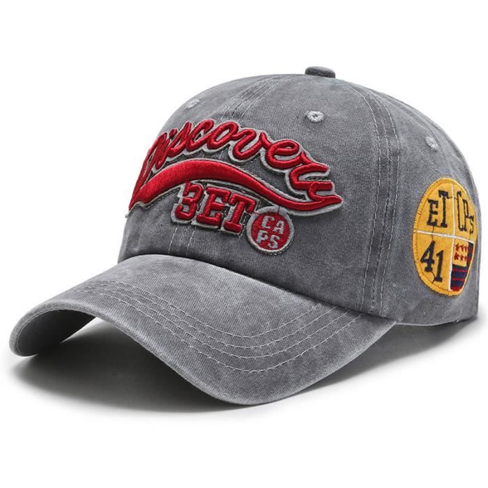 Casquette NY Jaune Fluo Et Rouge - Streetwear - Taille Unique - Neuve Avec étiquette