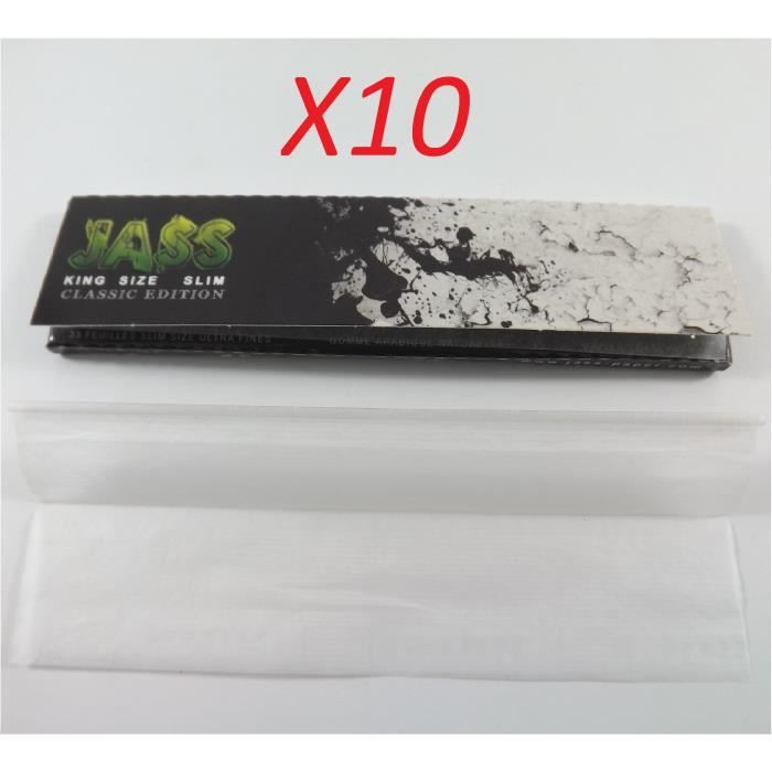 3 Box de Jass Brown 150 carnets de feuilles Slim naturelles Marron Cahiers de 33