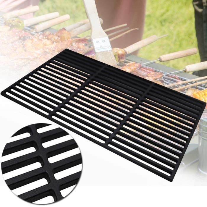 Grille Pour Charbroil Gas2Coal Grilles De Cuisson Fonte 43x21cm - Compatibles CharBroil, Barbecook, Landmann Grilles Fonte 43x21cm CharBroil Gas2Coal 330 Landmann Triton