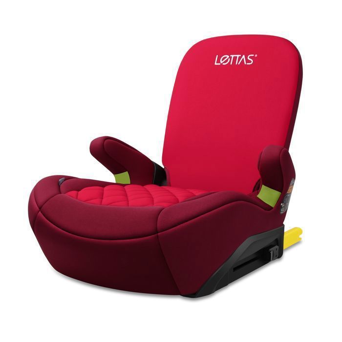 LETTAS I-Size Siège Auto, Rehausseur Voiture Enfant ISOFIX Groupe