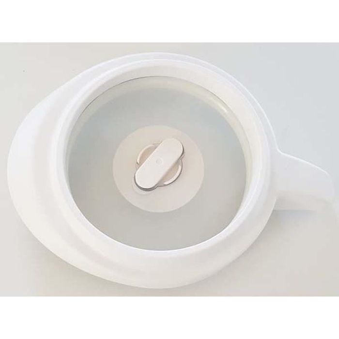 Couvercle - MOULINEX - MS-0A08440 - Blanc - Compatible avec Soup & Co - Modèles LM9001B1/700 à 703