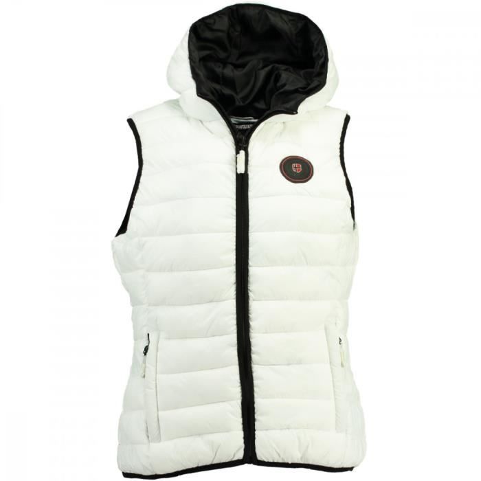 Doudoune Femme Geographical Norway Calix Lady - Parka Chaude Matelassée Avec Capuche - Pour Automne, Hiver, Printemps