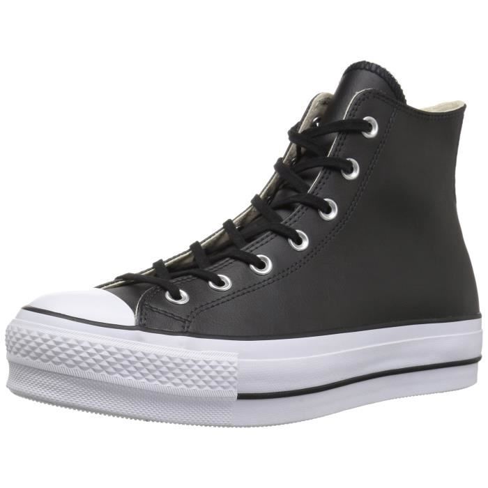 converse noir haute taille 39