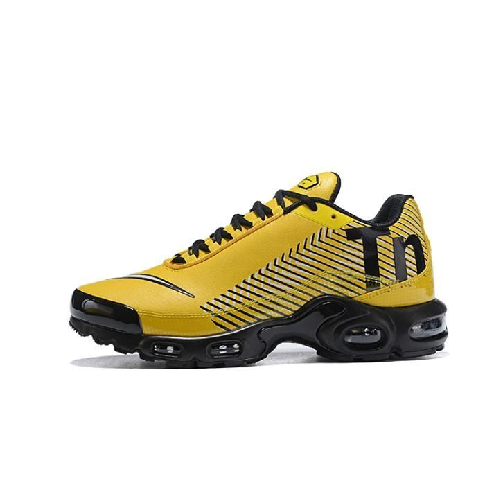Nike Air Max Plus Tn Chaussure pour Homme Jaune - Cdiscount Chaussures