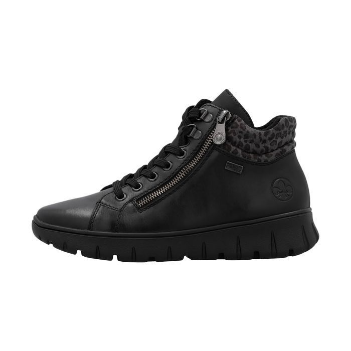 Rieker Basket Montante Cuir Rieker Odeon - Noir