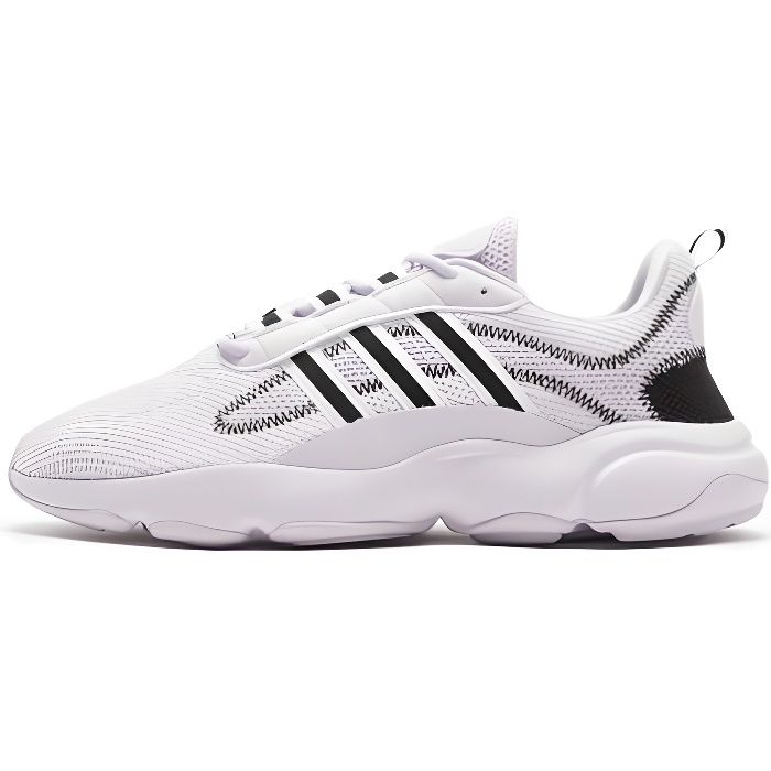 Adidas Baskets adidas Originals Haiwee Femme - Blanc et Pourpre - Lacets