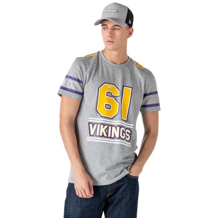 Vêtements Homme T-Shirts New Era Nfl Minnesota Vikings Team Established