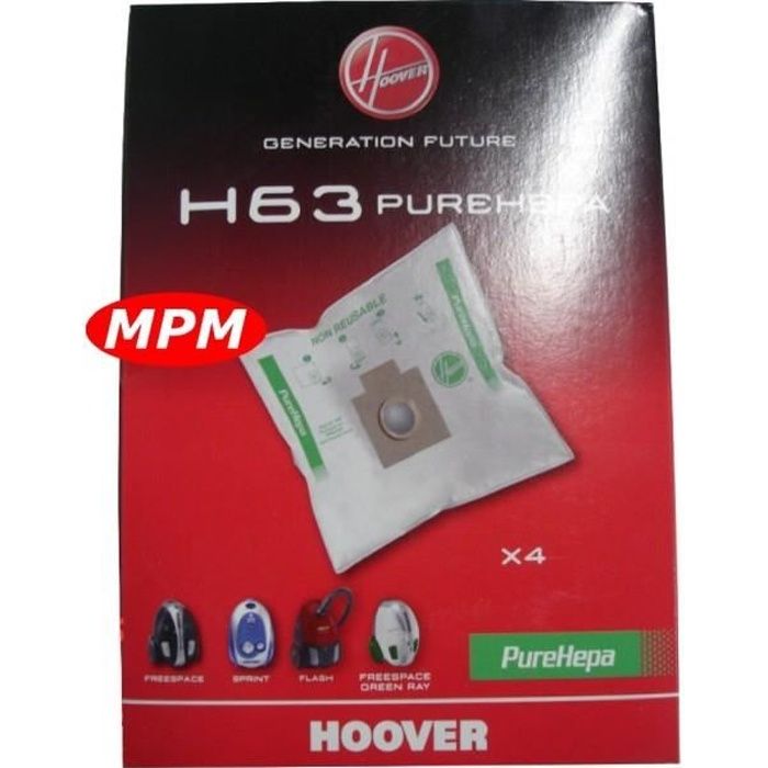 SAC HOOVER H63 - Cdiscount Electroménager