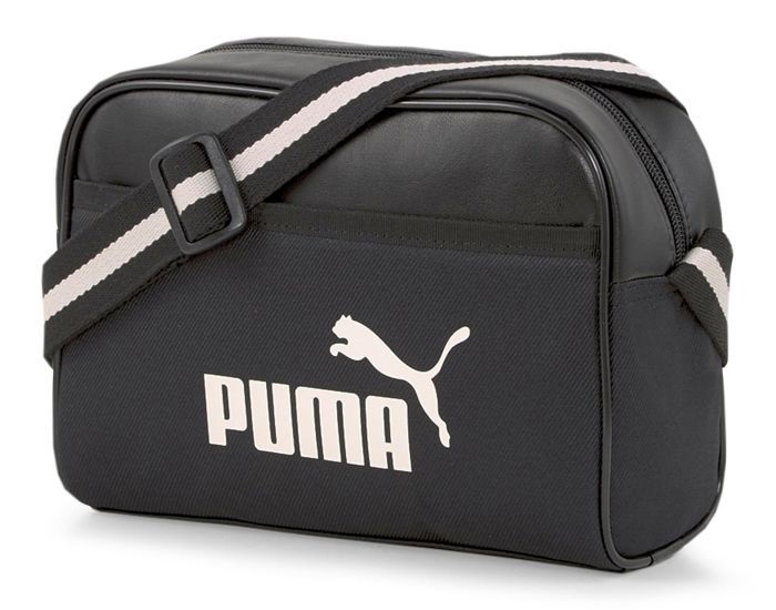 Sac Puma Campus Reporter Shoulder, Noir, Mixte