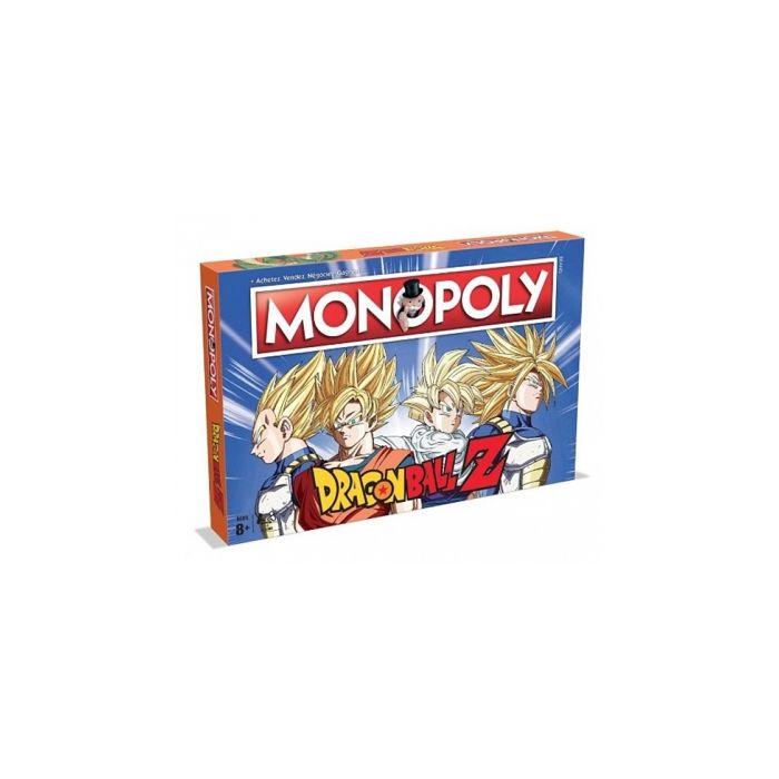 Jeu de société - WINNING MOVES - Monopoly Dragon Ball Z - Guerriers légendaires - Gestion immobilière