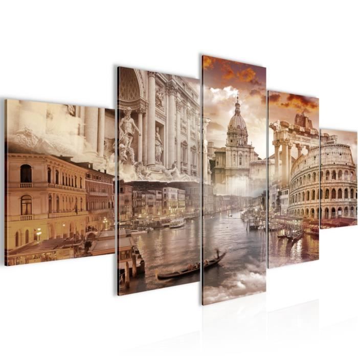 Tableau Toile Tower Bridge Londres De Nuit - Décoration Murale Moderne