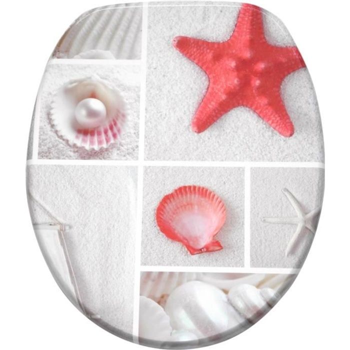 Bon Sentiment Finition de haute qualit/é Fixation facile Abattant WC frein de chute soft close