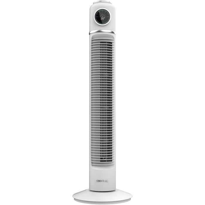 Ventilateur De Colonne Energysilence 9250 Skyline Smart Tilt - 45 W, Diamètre 106 Cm, Led Et