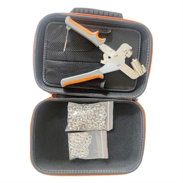 Kit Complet D'outil à œillets DXL En Laiton Avec 100 œillets Inclus - Neuf Jamais Ouvert, Réf. 120116