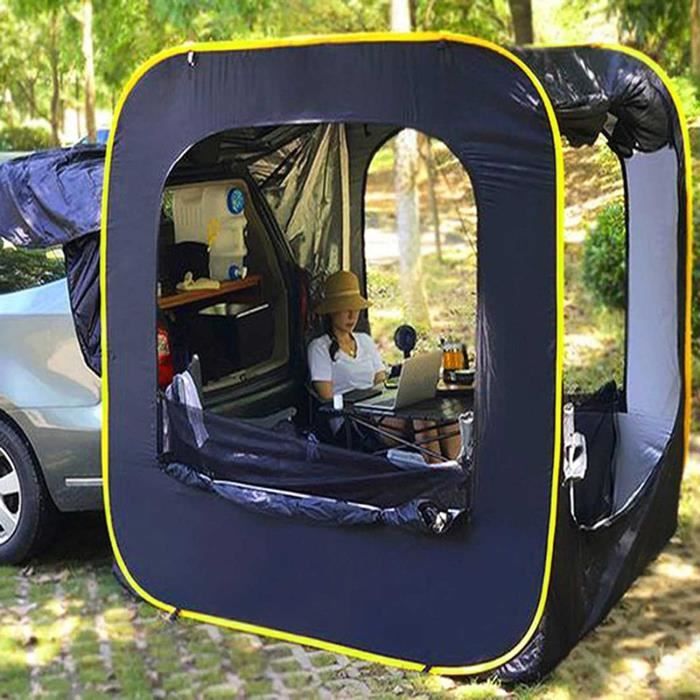Auvent De Voiture pour Camping Car, Tente de hayon de Voiture Oxford  Imperméable Anti-Pluie Tente De Toit, pour Divers modèles d130 - Cdiscount  Sport