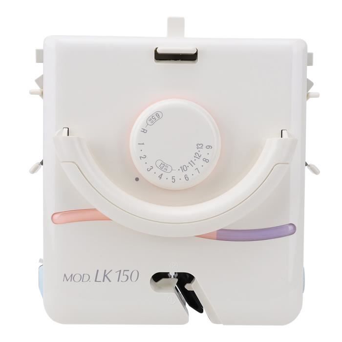 Machine à Tricoter Manuelle 6.5 Mm Ejoyous LK150 - 150 Points, Compacte, Avec Accessoires - Pour Débutants Et Experts