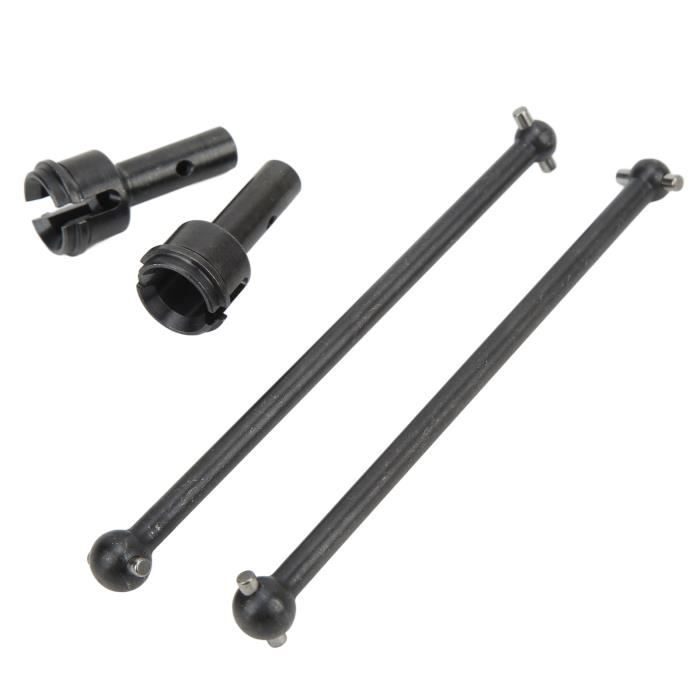 Arbre De Transmission Métallique Av/arrière Pour Traxxas Slash 4x4 – Réglable 115-138 Mm – 4 Pièces, Titane
