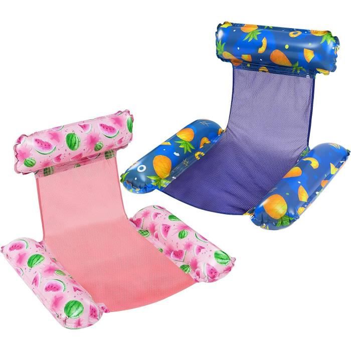ZHODADA Bouée Gonflable Jeu de Combat, 4 pièces Ensemble Flottant Gonflable Jouets pour Adulte Gonflable Flottant Jouet d'aviron, Fête de La Piscine Jeux de Sports Nautiques Raft Jouet Flottan
