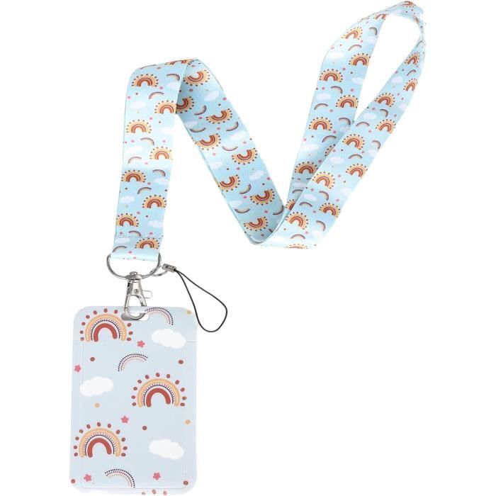 Porte-badge Avec Lanière Détachable Et Enrouleur Rétractable - Pour Bureau, école, événements - 4