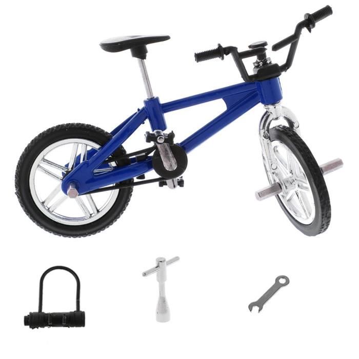 Mini Vélo Doigt Alliage - Modèle VTT Miniature - Décoration Bureau Ou Cadeau Créatif - Pour Enfants Et Adultes