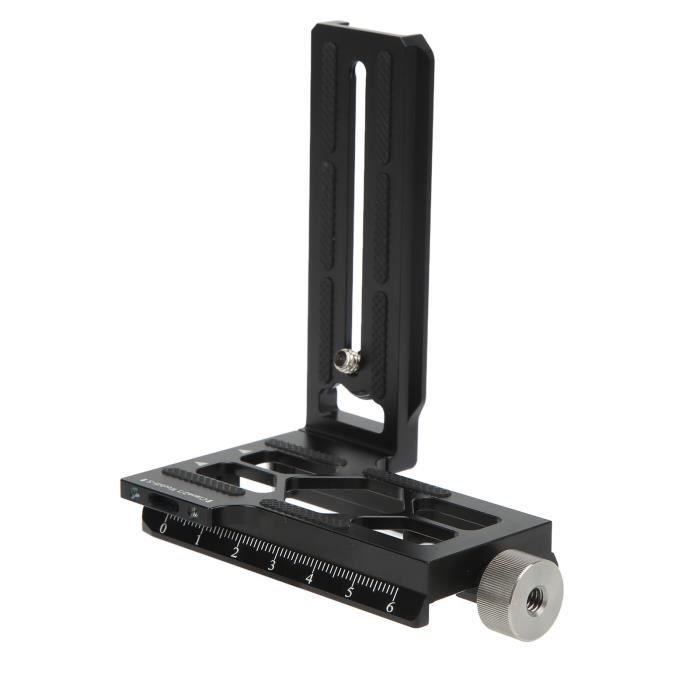 Plaque Fixation Rapide L Pour Appareil Photo - Support Universel Aluminium