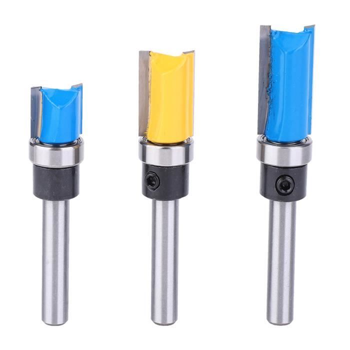 Fraise Défonceuse 8 Mm Pour Rabotage Surface – Fraise à Surfacer 57 Mm, Lame YG6 Haute Qualité Pour Travail Du Bois
