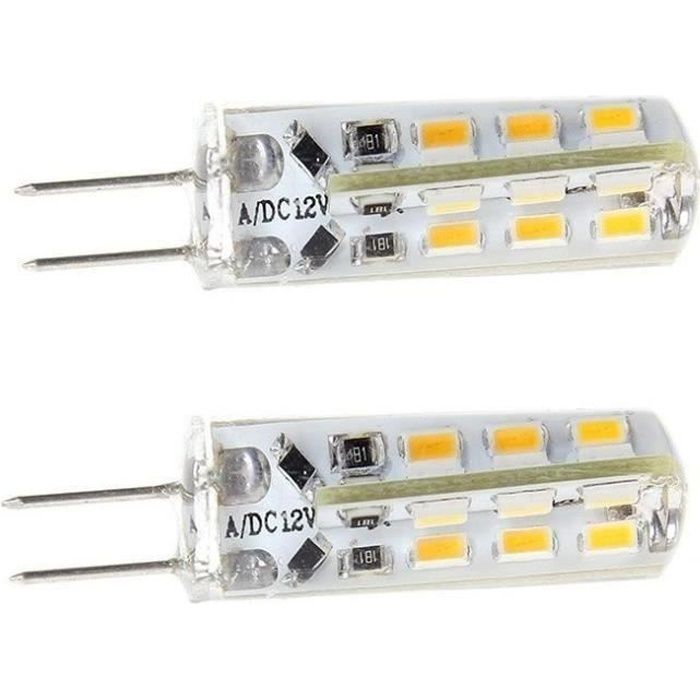 2 AMPOULE HP24 A 24 LED SMD BLANC 6000K FEUX DE JOUR PEUGEOT 3008 5008 CITROEN C5