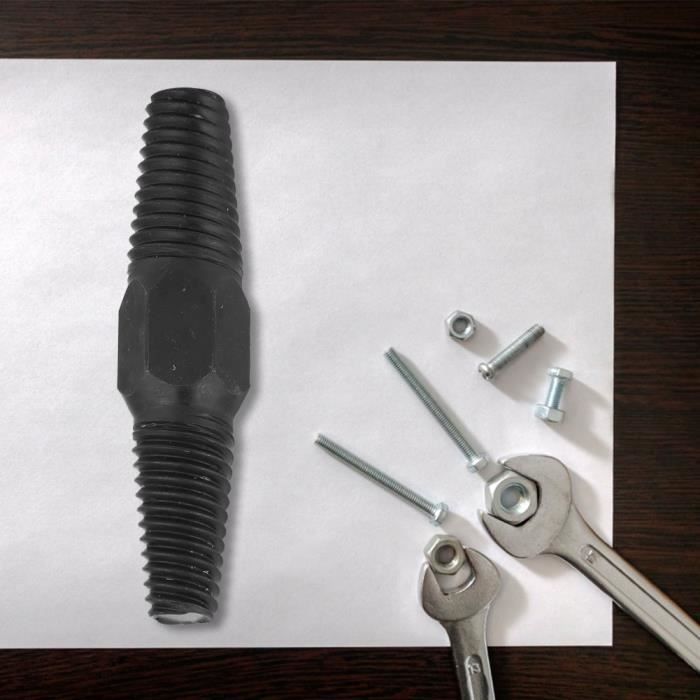 ZJCHAO Extracteur Vis Cassée Tuyau à Double Tête, Boulon Rouillé, Nettoyer et Enlever Outil