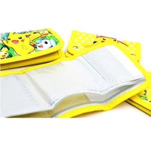 Theonoi Porte-Monnaie Enfant Pokémon - Portefeuille Bande Dessinée 9x13cm Garçons Filles